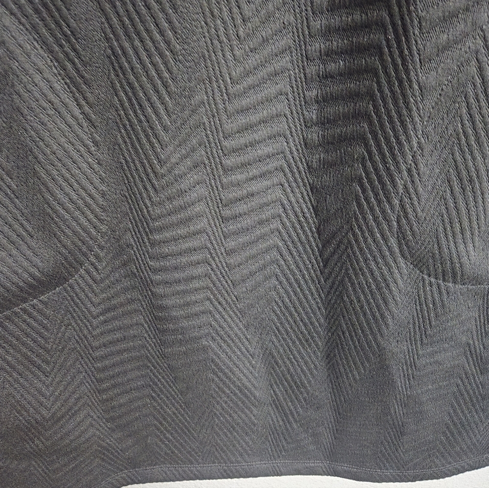 Tribal Funnel Neck Black Textured Dress Size Small - Picture 10 of 15